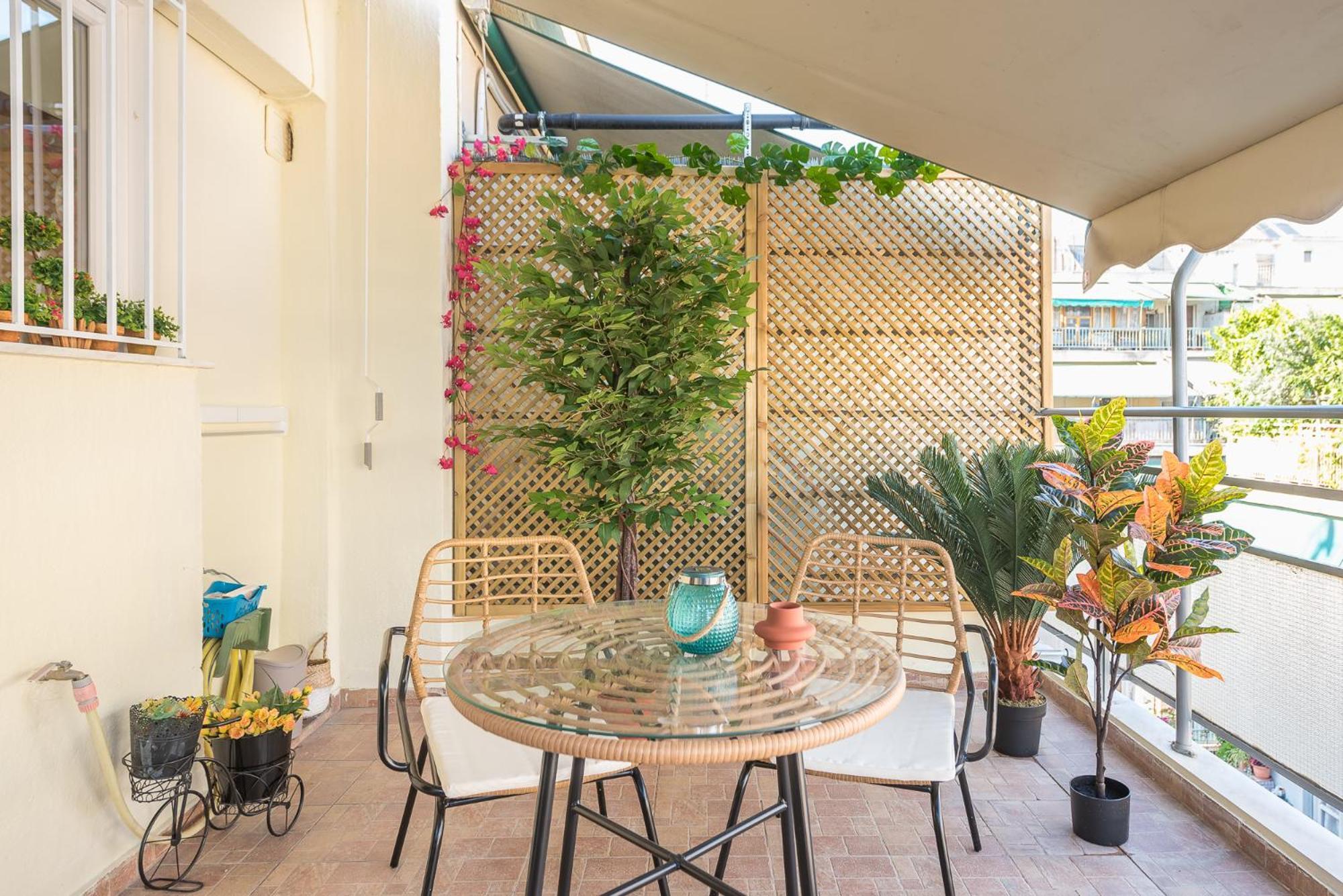 Sunny Studio With Starlight Balcony Athene Buitenkant foto